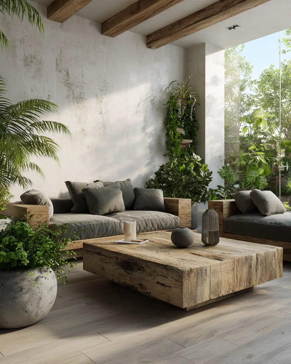 Warm Contemporary Living Room Decor Ideas