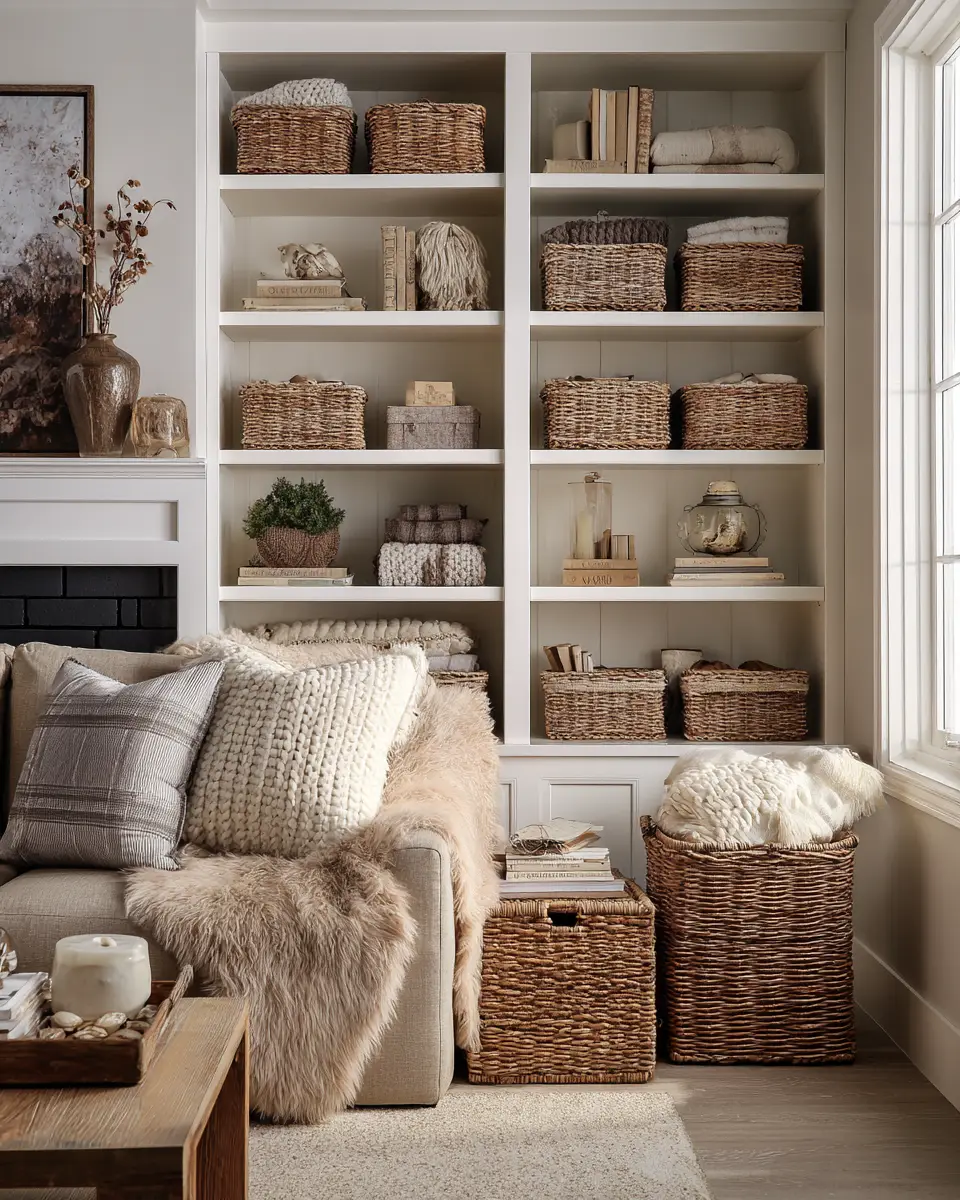 Warm Contemporary Living Room Decor Ideas