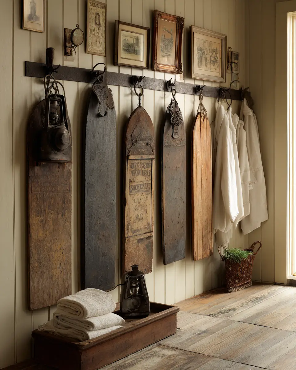 Warm Country Laundry Room Decor Ideas