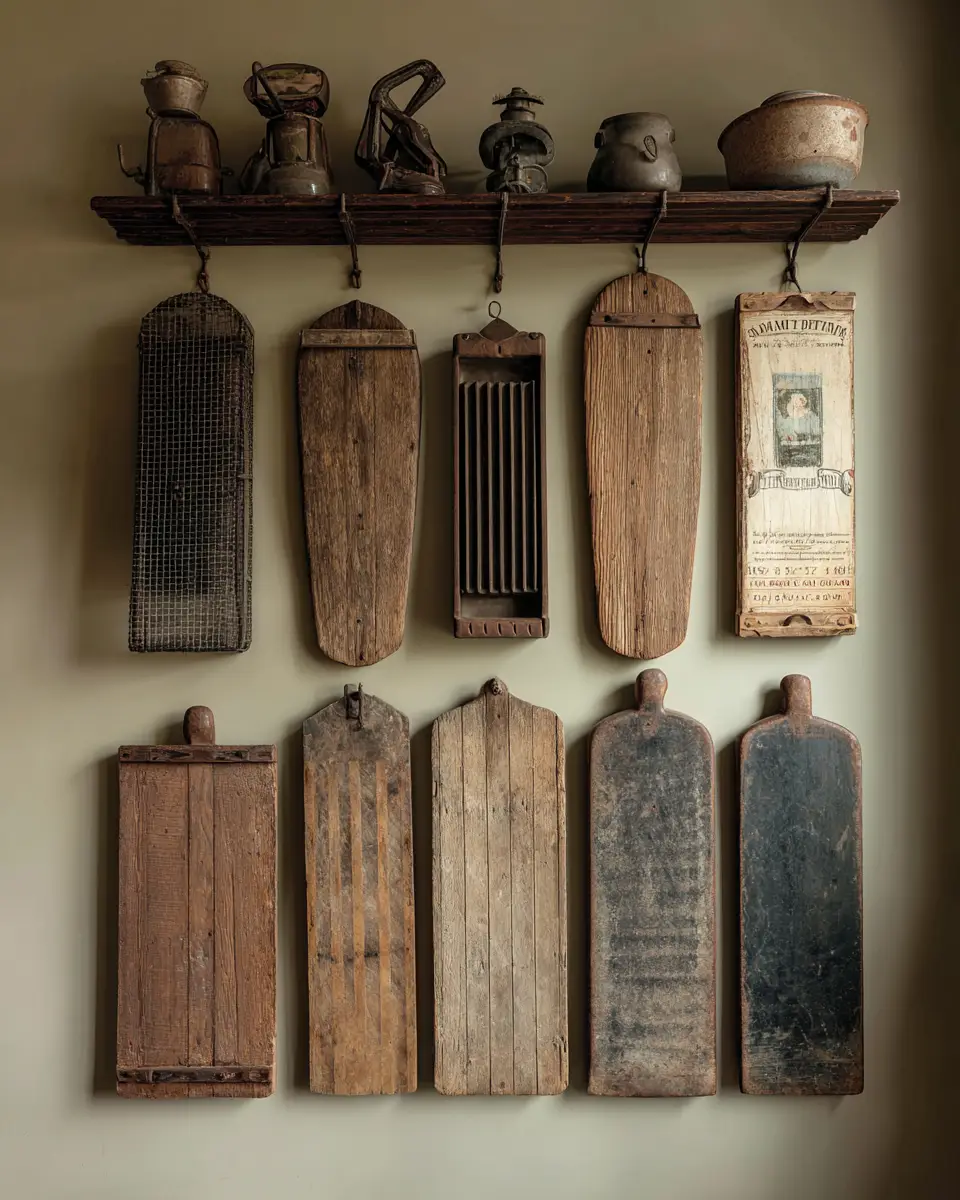 Warm Country Laundry Room Decor Ideas