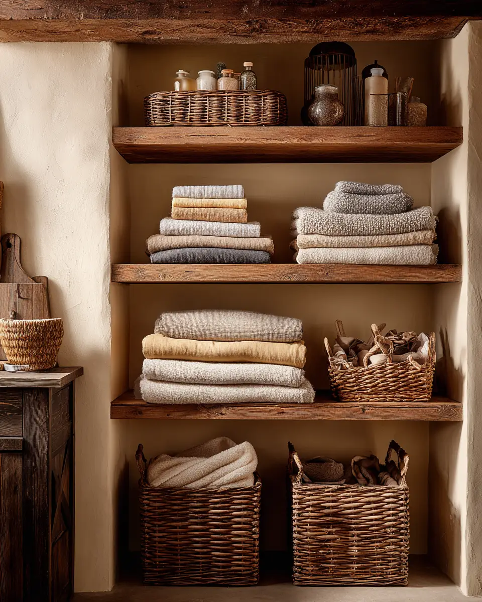 Warm Country Laundry Room Decor Ideas