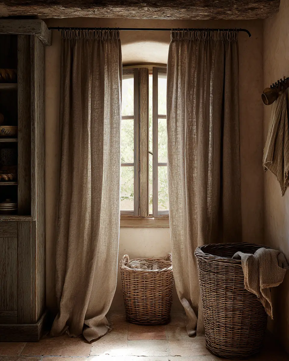 Warm Country Laundry Room Decor Ideas