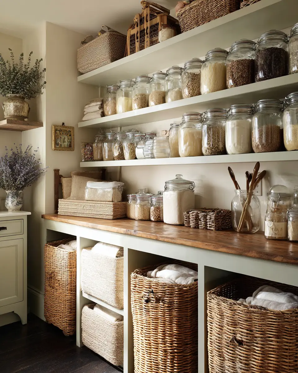 Warm Country Laundry Room Decor Ideas