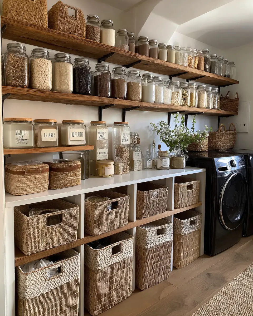 Warm Country Laundry Room Decor Ideas