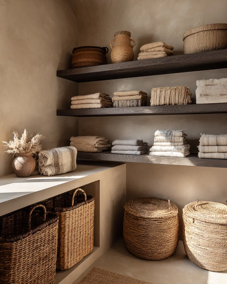 Warm Desert Laundry Room Decor Ideas