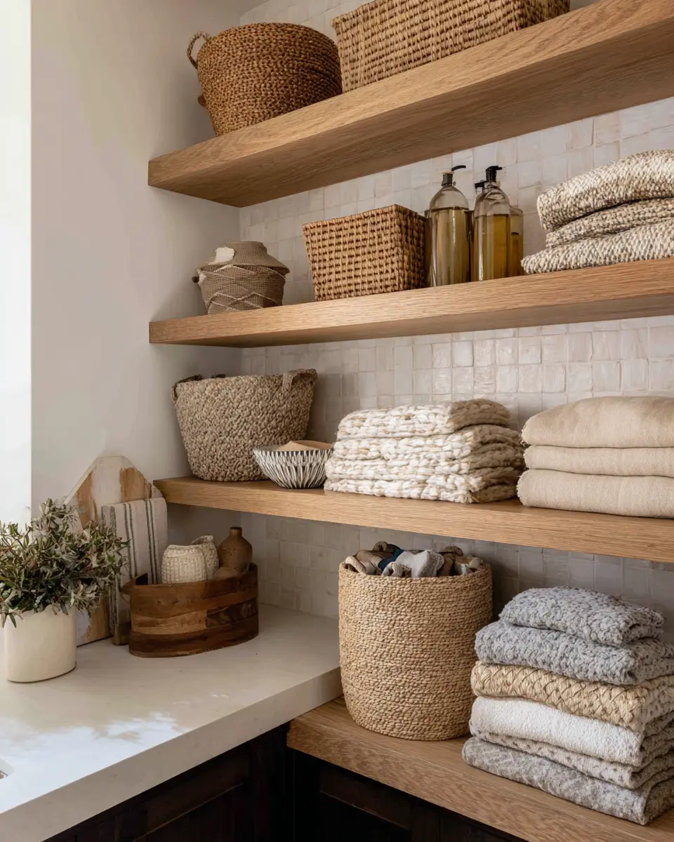 Warm Desert Laundry Room Decor Ideas