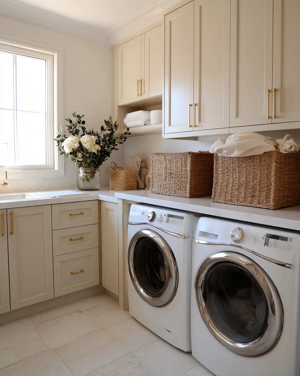 Warm Desert Laundry Room Decor Ideas