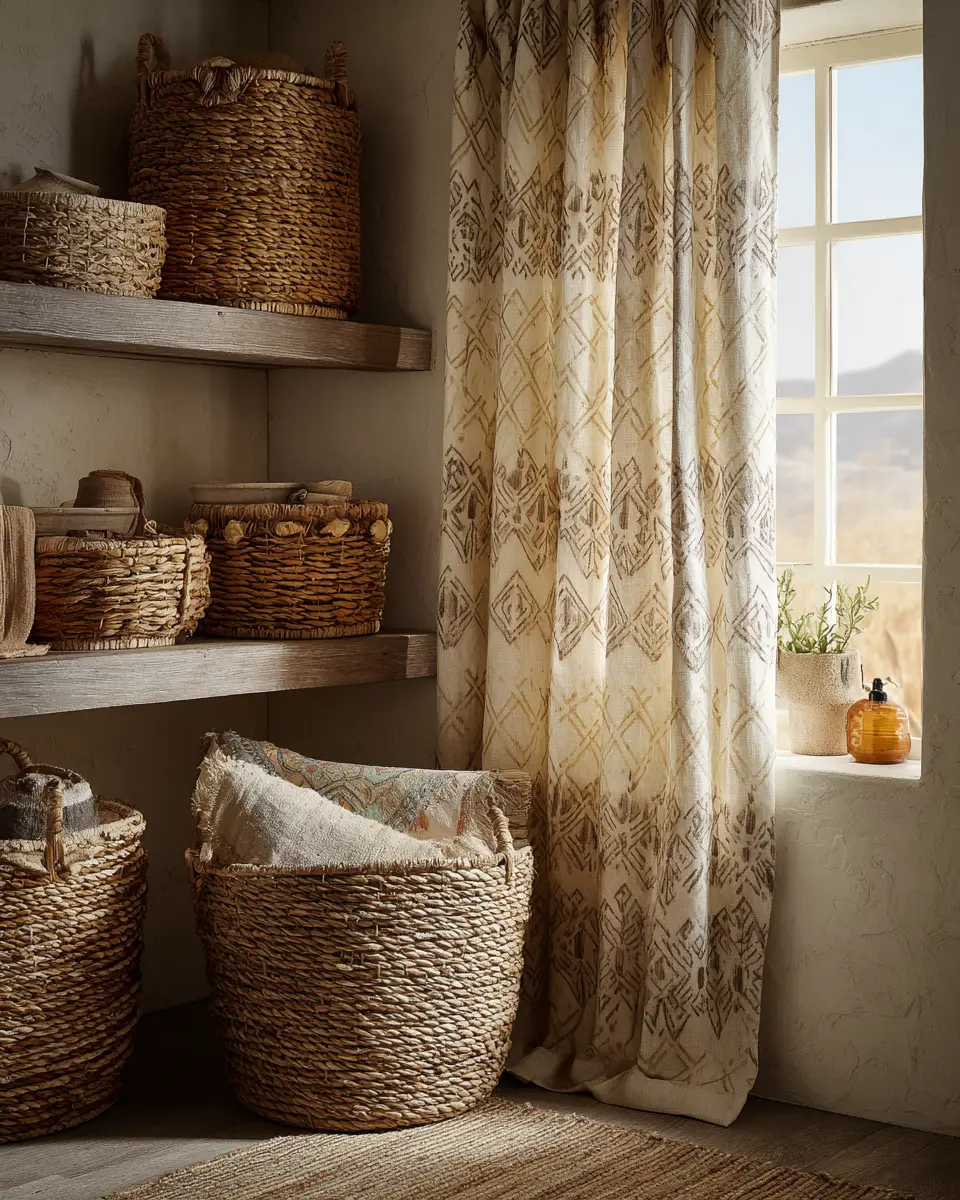Warm Desert Laundry Room Decor Ideas