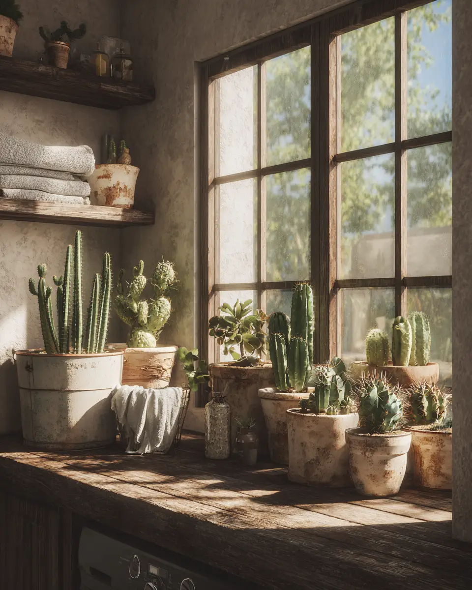 Warm Desert Laundry Room Decor Ideas