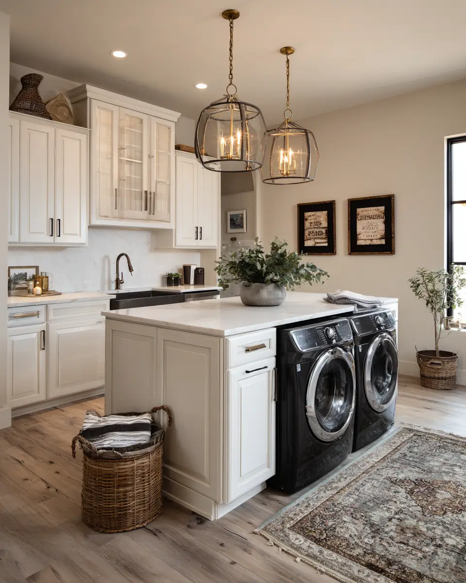 Warm Desert Laundry Room Decor Ideas