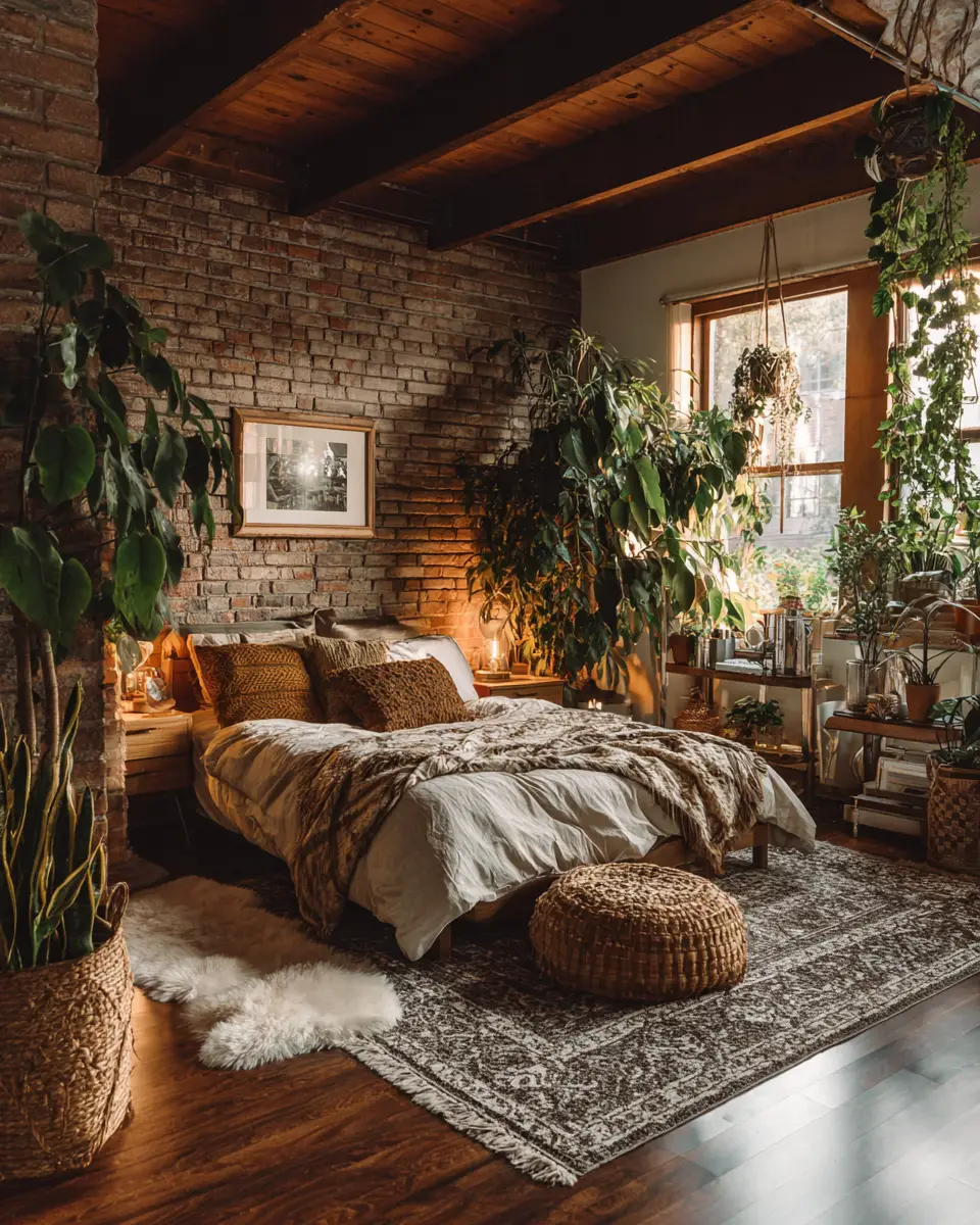 Warm Eclectic Bedroom Decor Ideas