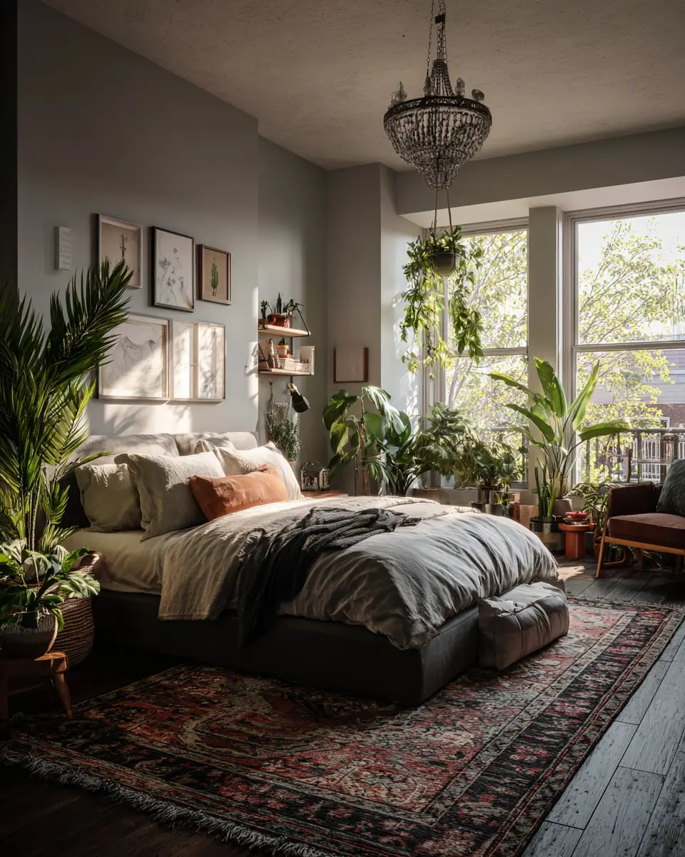 Warm Eclectic Bedroom Decor Ideas