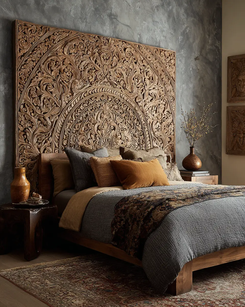 Warm Eclectic Bedroom Decor Ideas