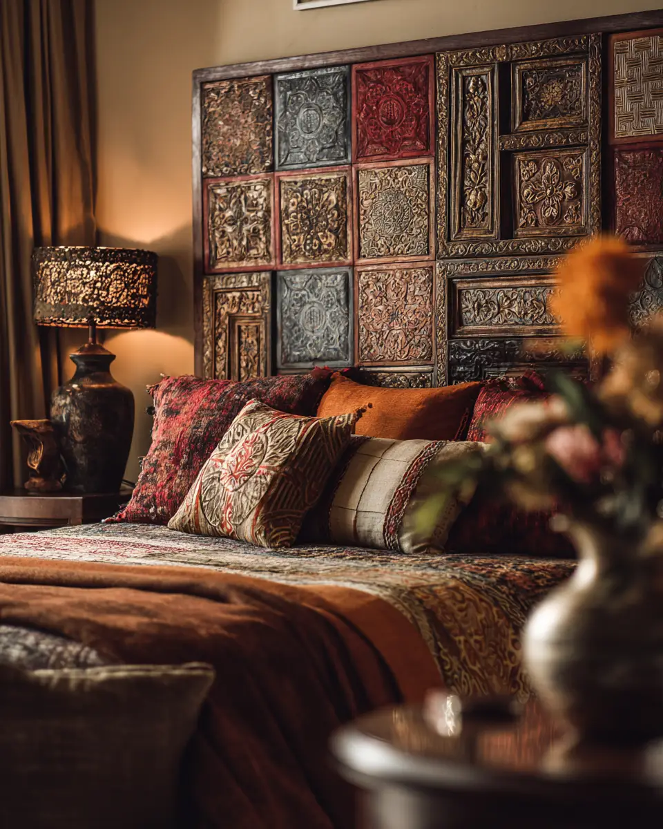 Warm Eclectic Bedroom Decor Ideas