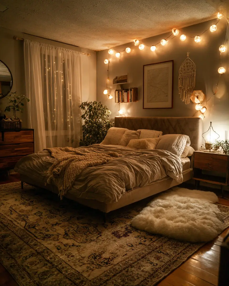 Warm Eclectic Bedroom Decor Ideas