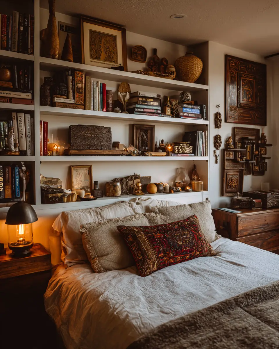 Warm Eclectic Bedroom Decor Ideas