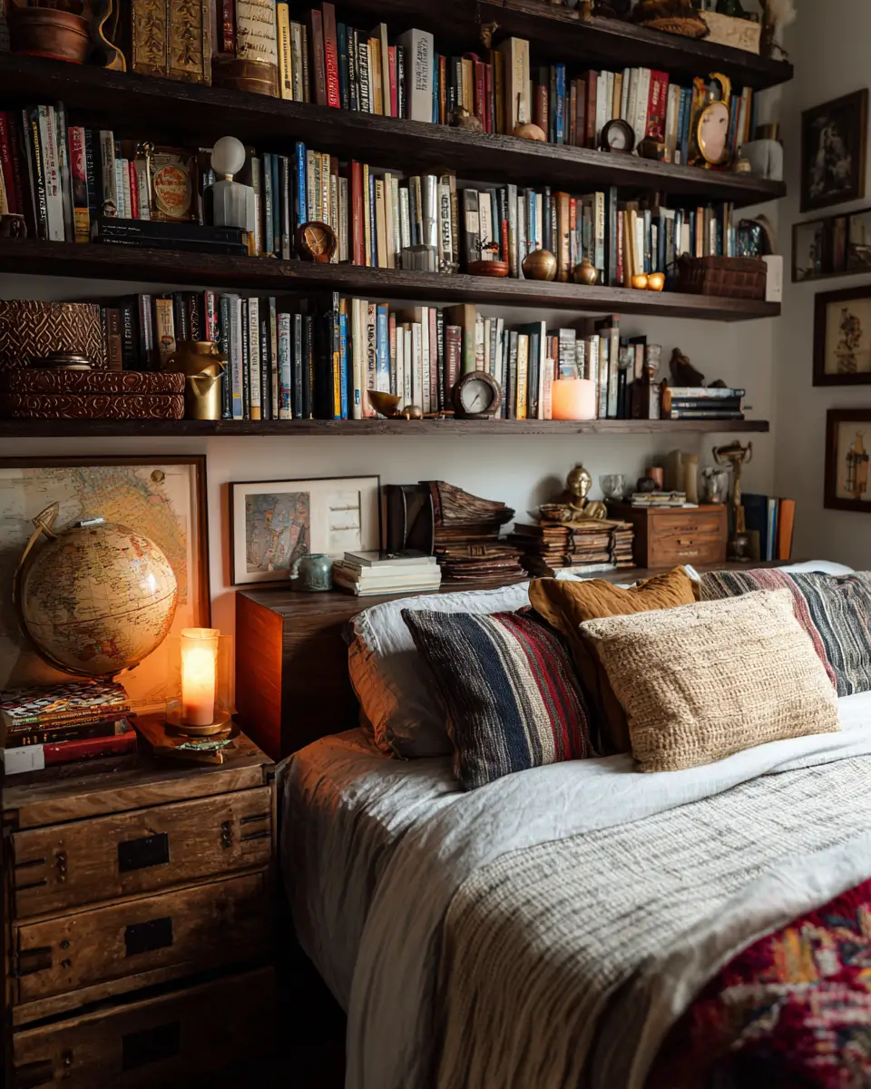 Warm Eclectic Bedroom Decor Ideas