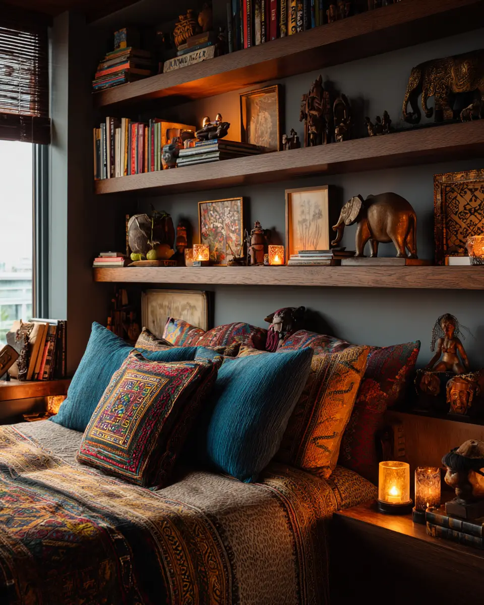 Warm Eclectic Bedroom Decor Ideas