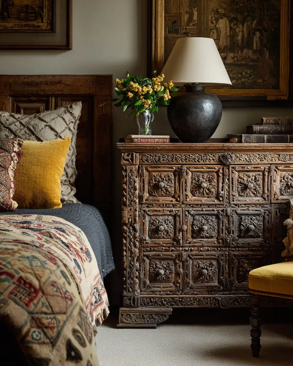 Warm Eclectic Bedroom Decor Ideas