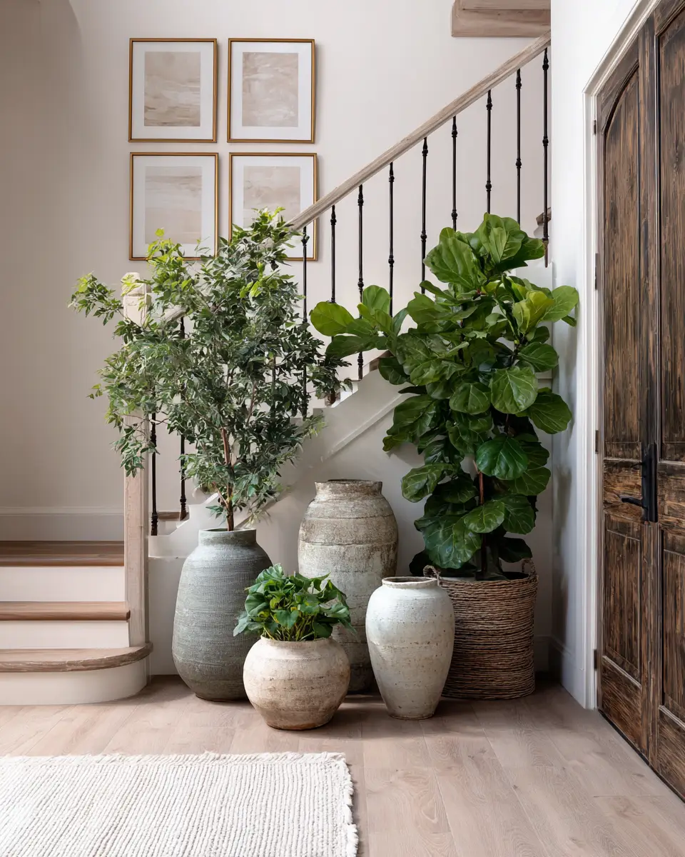 Warm Eclectic Entryway Decor Ideas