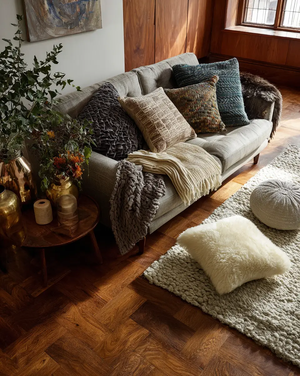 Warm Eclectic Living Room Decor Ideas