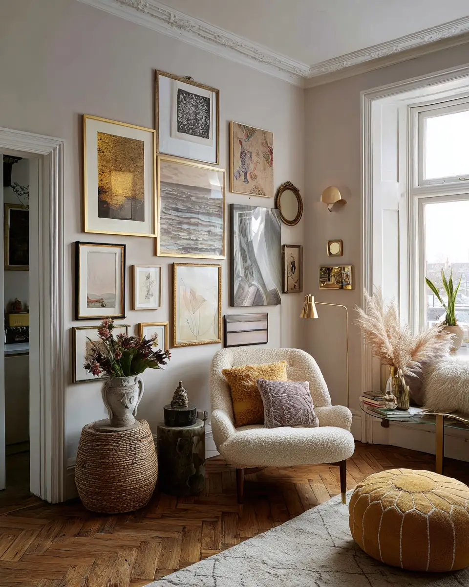 Warm Eclectic Living Room Decor Ideas