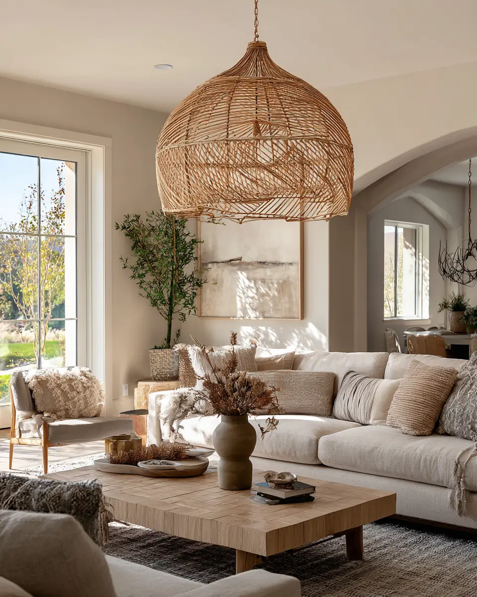 Warm Eclectic Living Room Decor Ideas