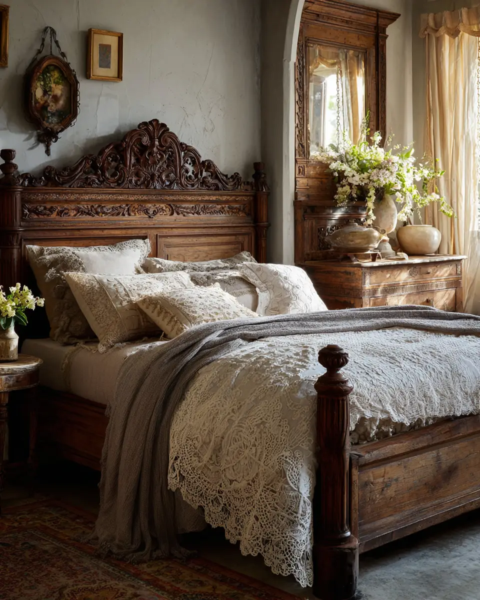 Warm French Country Bedroom Decor Ideas