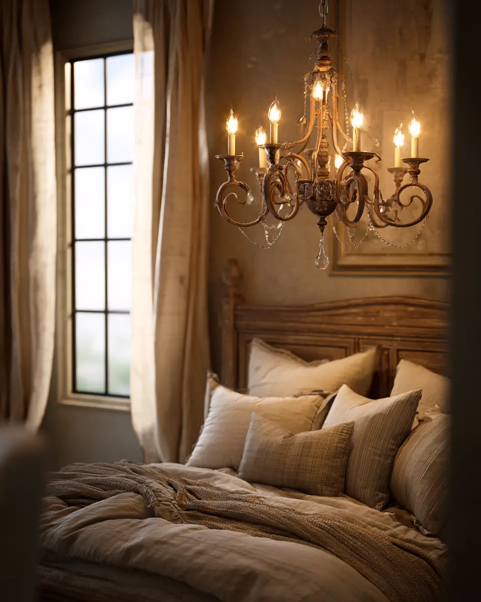 Warm French Country Bedroom Decor Ideas