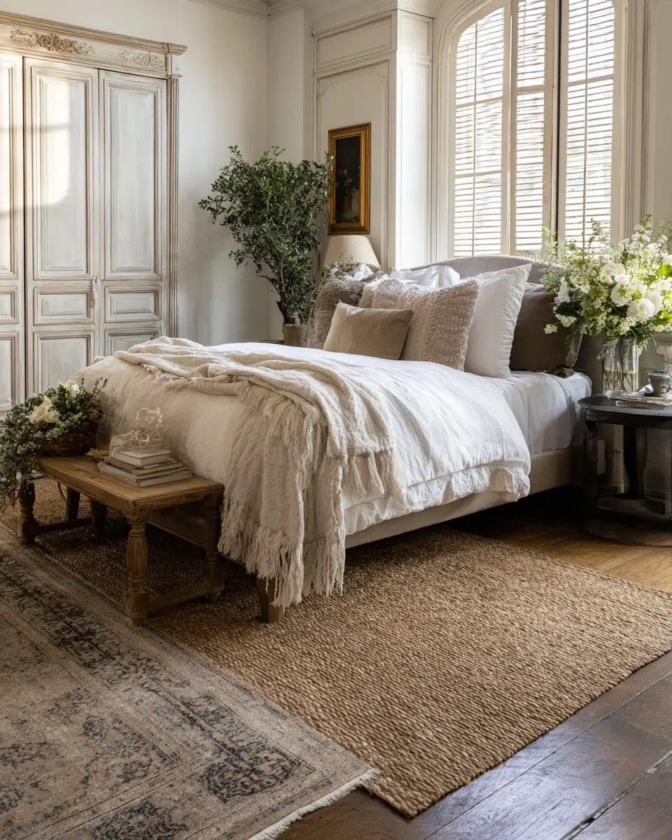 Warm French Country Bedroom Decor Ideas