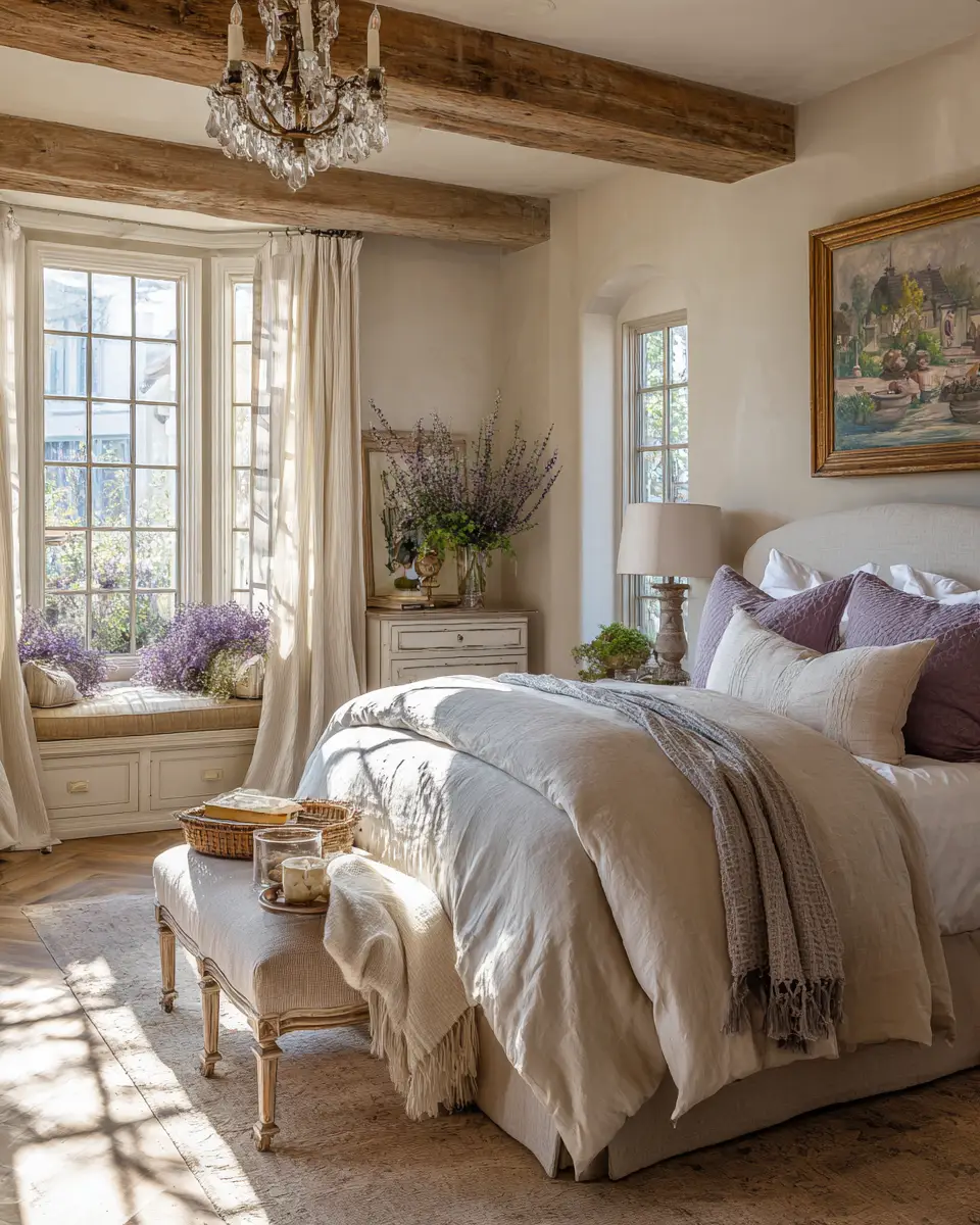 Warm French Country Bedroom Decor Ideas