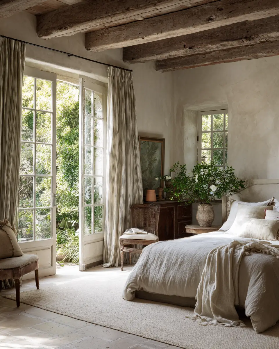 Warm French Country Bedroom Decor Ideas