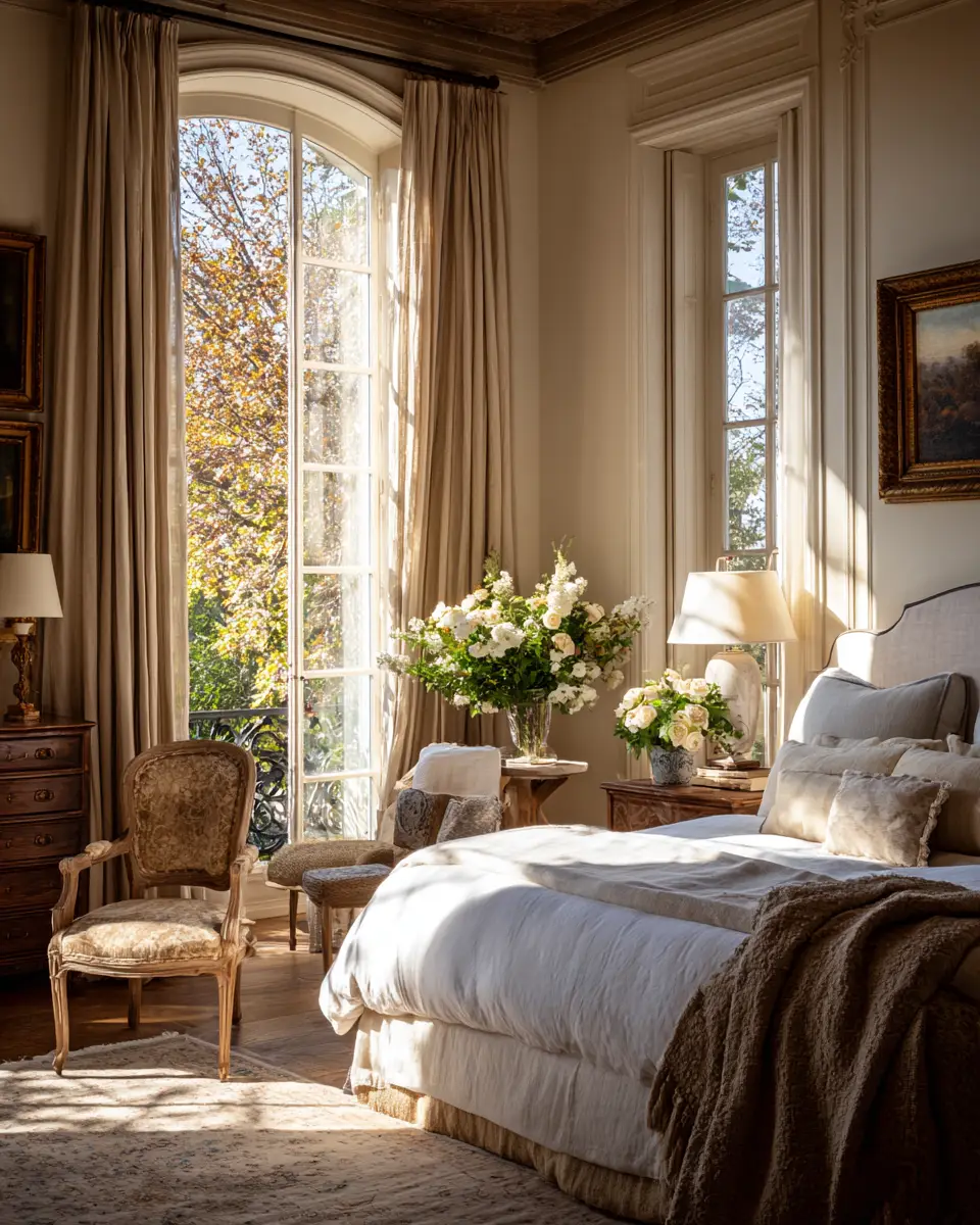 Warm French Country Bedroom Decor Ideas