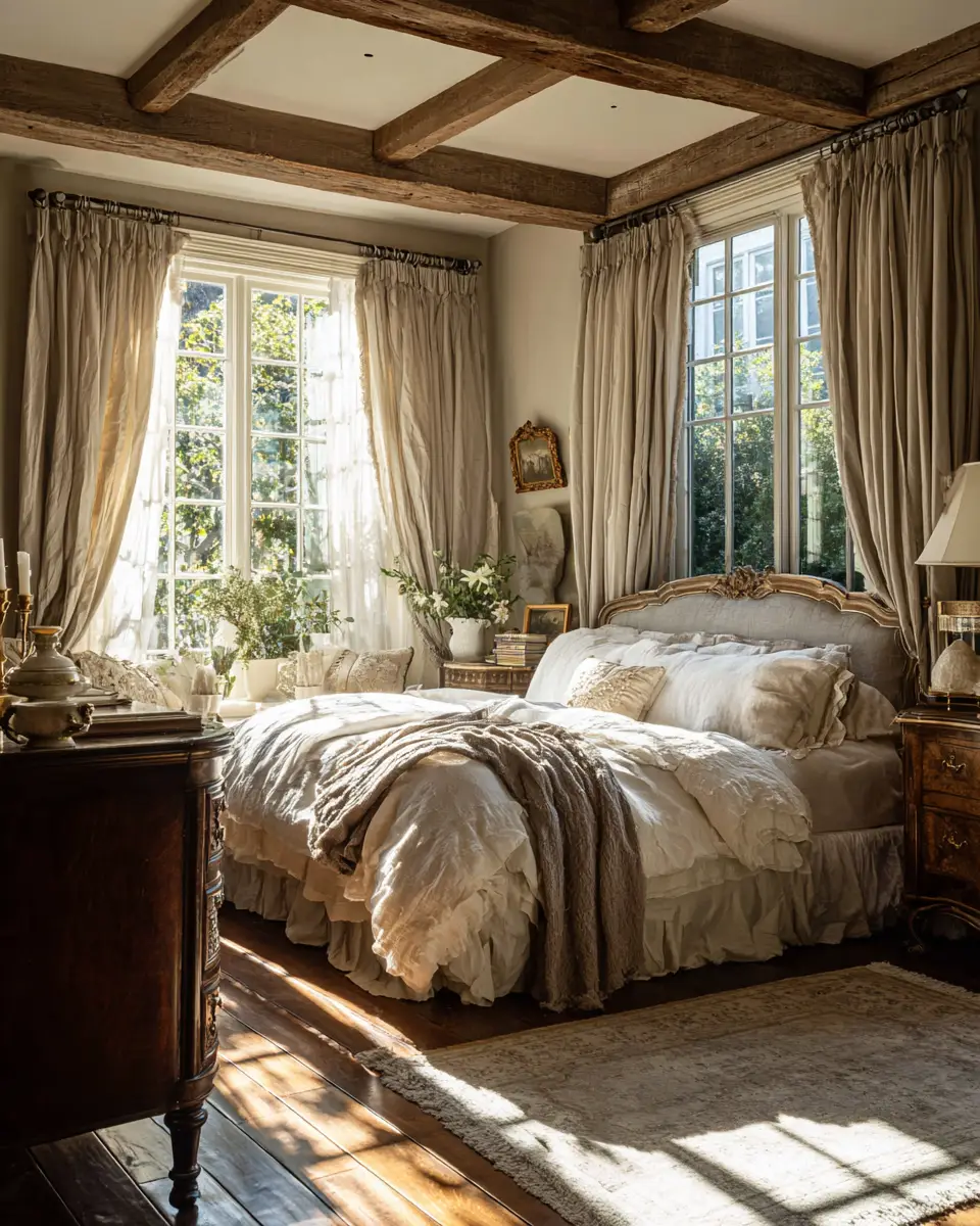 Warm French Country Bedroom Decor Ideas