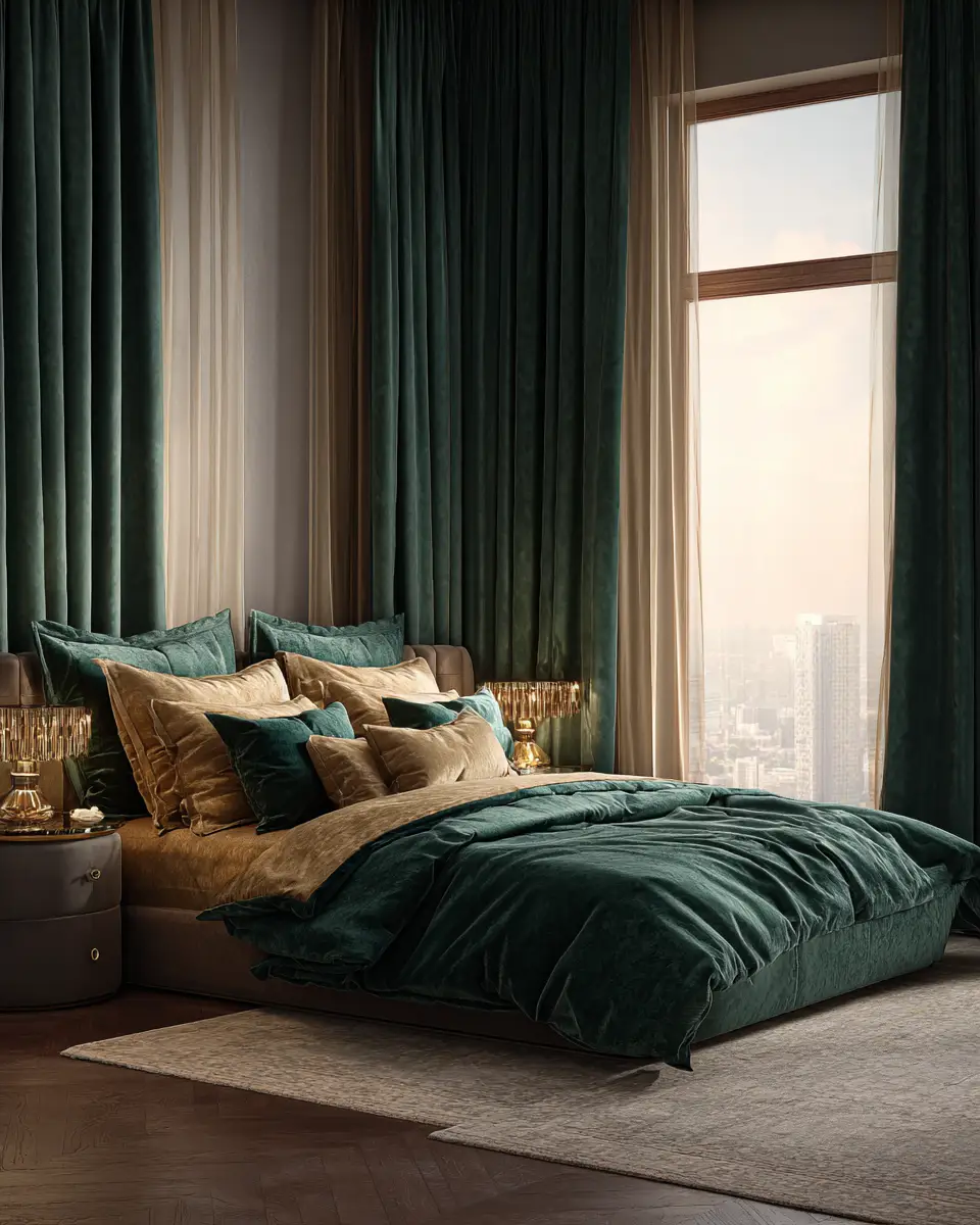 Warm Glam Bedroom Decor Ideas