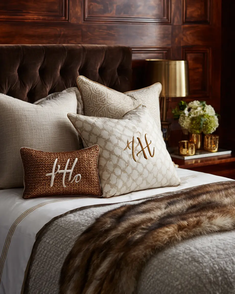 Warm Glam Bedroom Decor Ideas