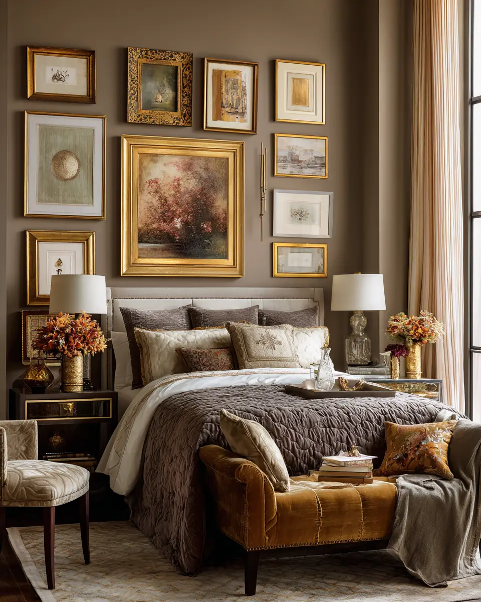 Warm Glam Bedroom Decor Ideas