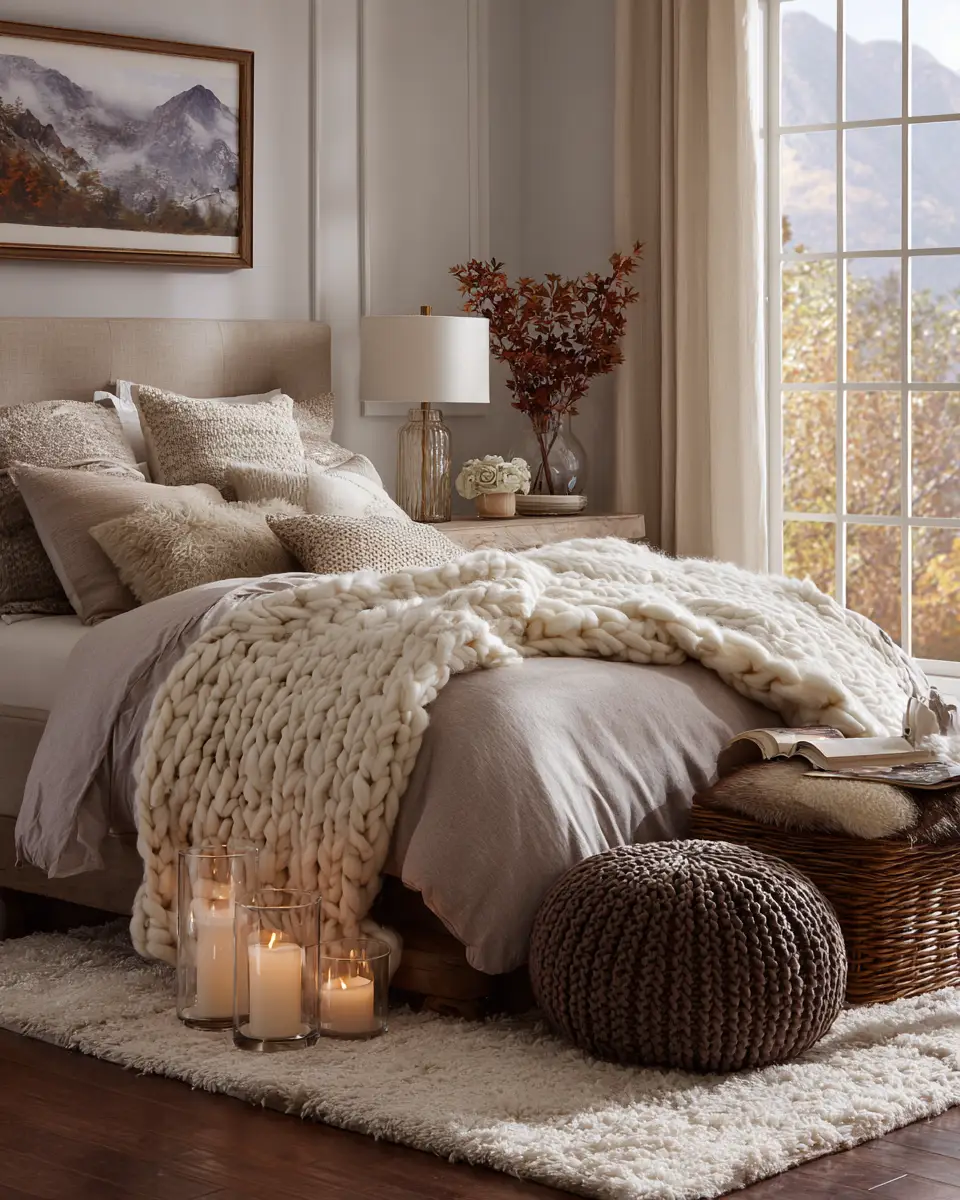 Warm Glam Bedroom Decor Ideas
