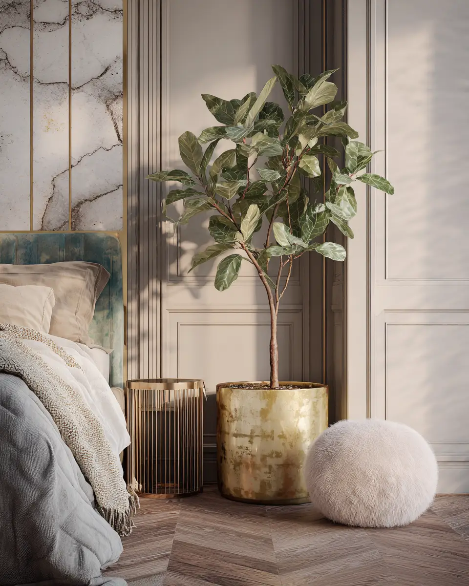 Warm Glam Bedroom Decor Ideas