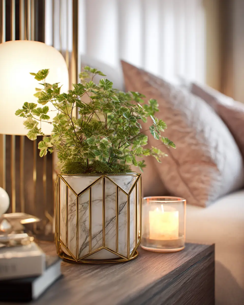 Warm Glam Bedroom Decor Ideas