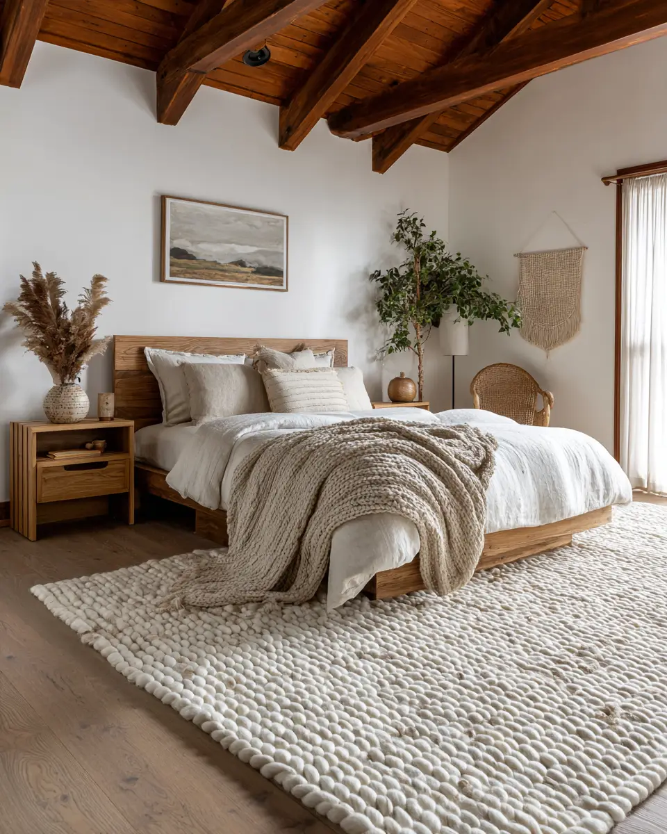 Warm Japandi Bedroom Decor Ideas