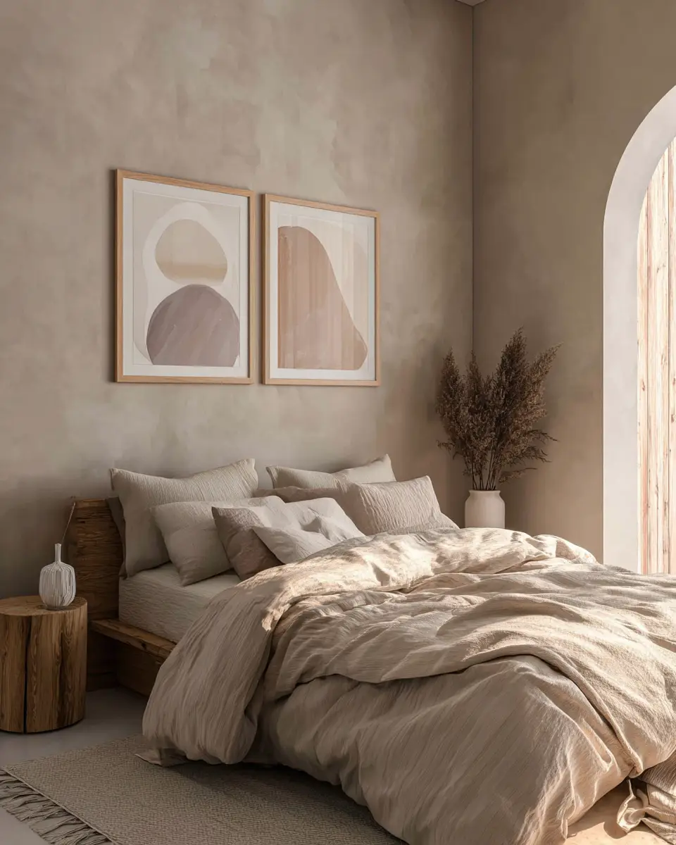 Warm Japandi Bedroom Decor Ideas