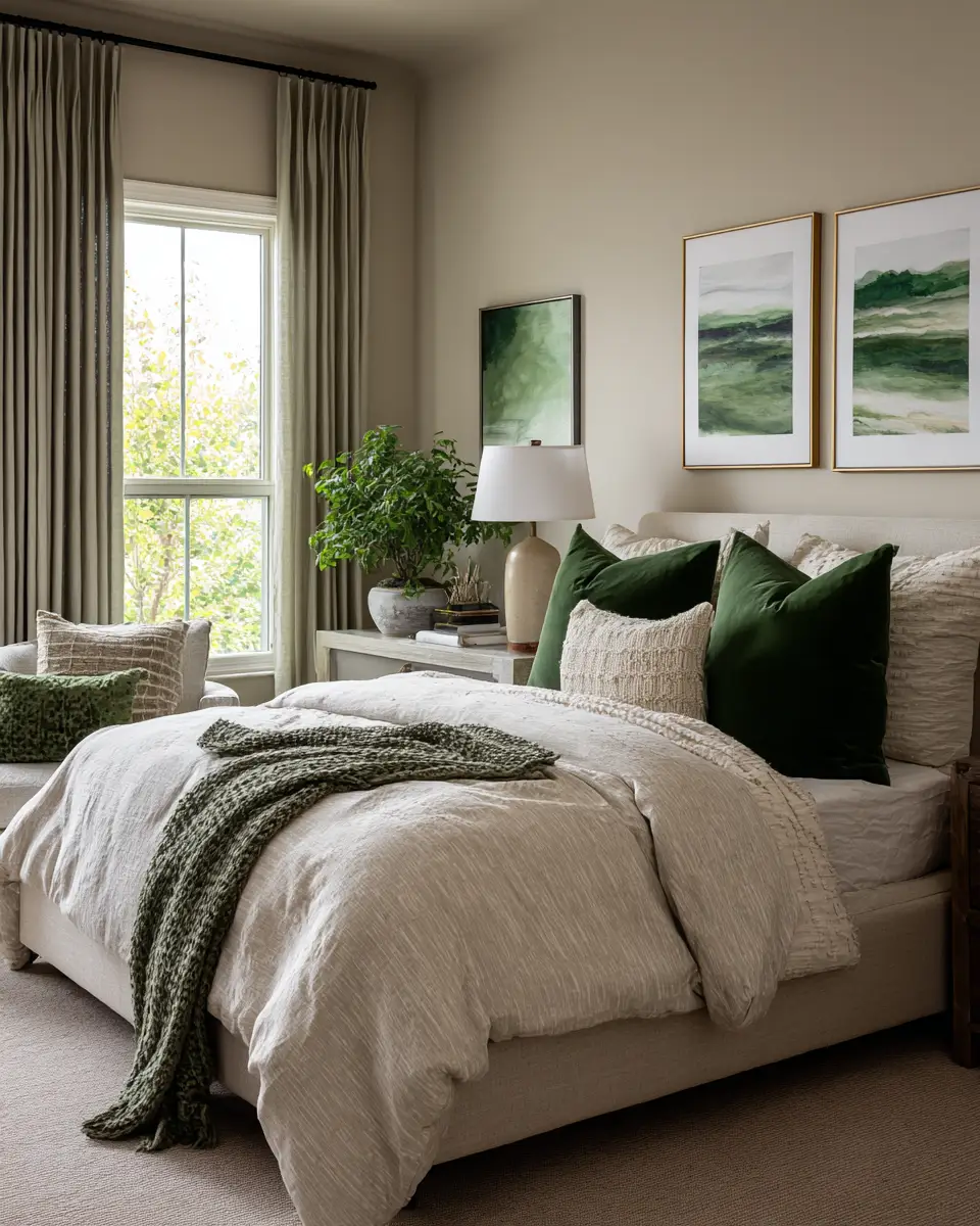 Warm Modern Farmhouse Bedroom Decor Ideas