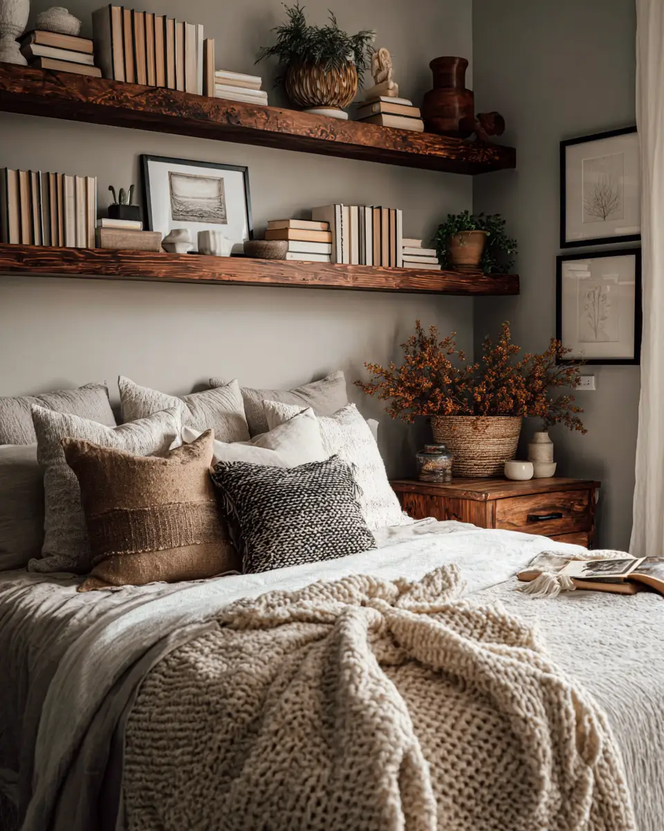 Warm Modern Farmhouse Bedroom Decor Ideas