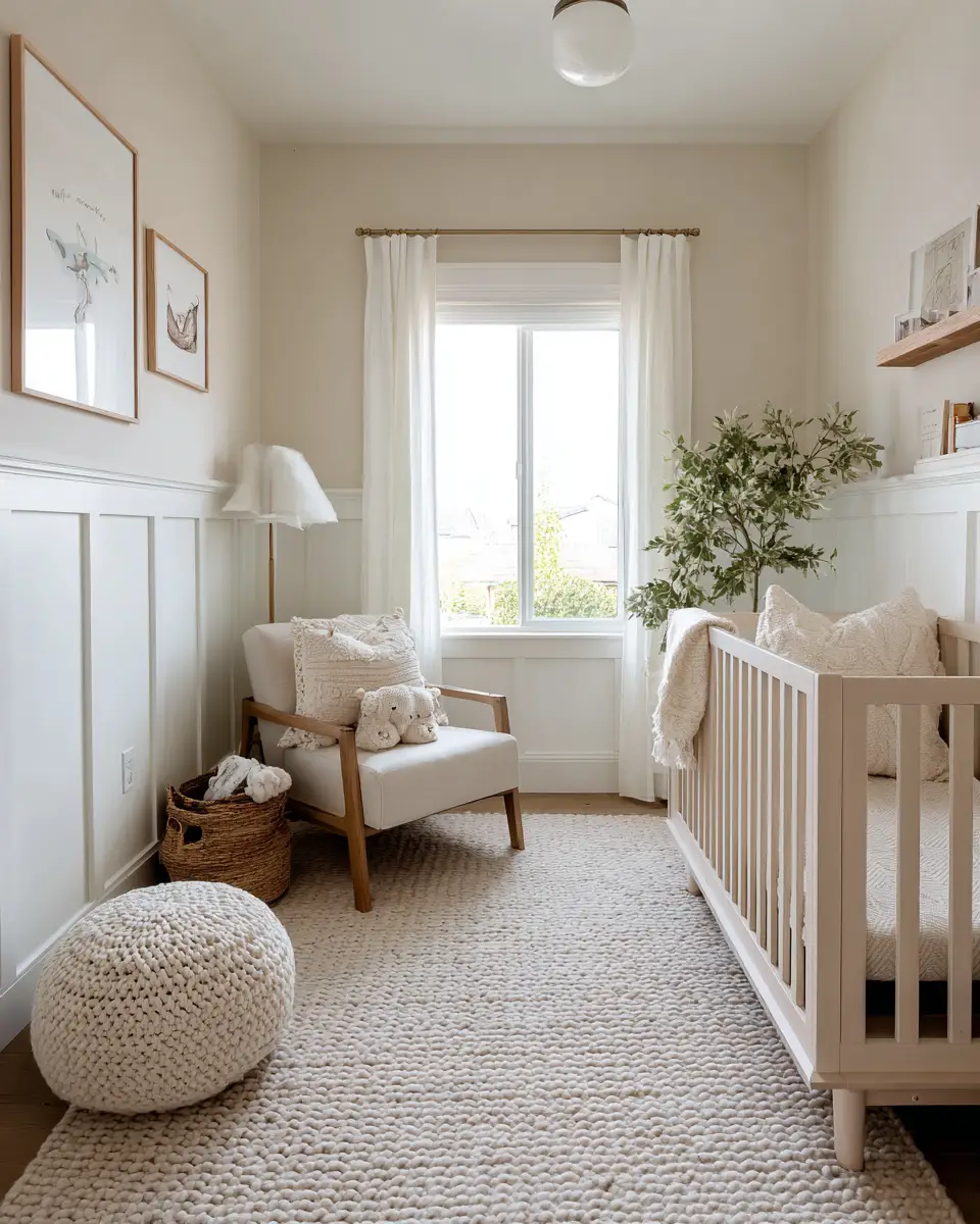 Warm Modern Farmhouse Nursery Decor Ideas