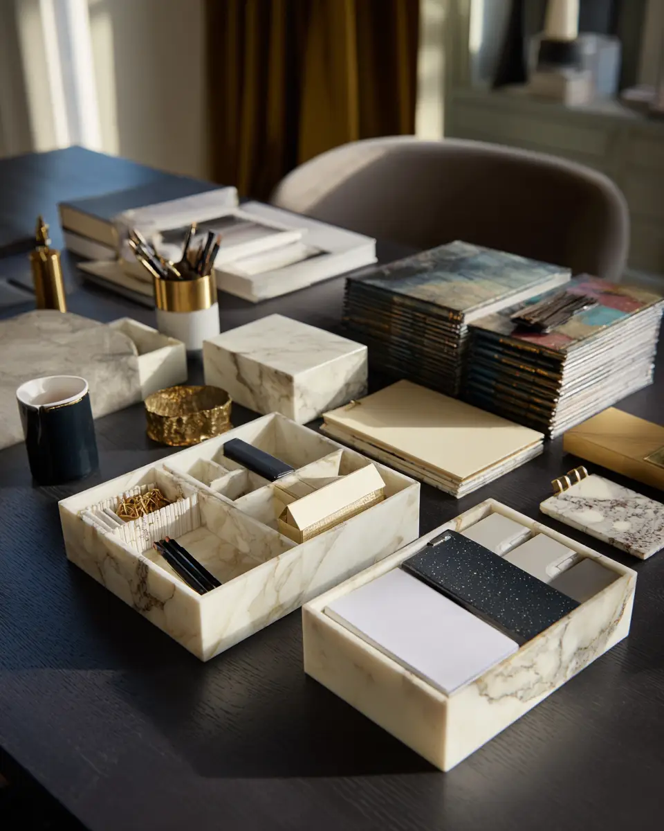 Warm Modern Home Office Decor Ideas