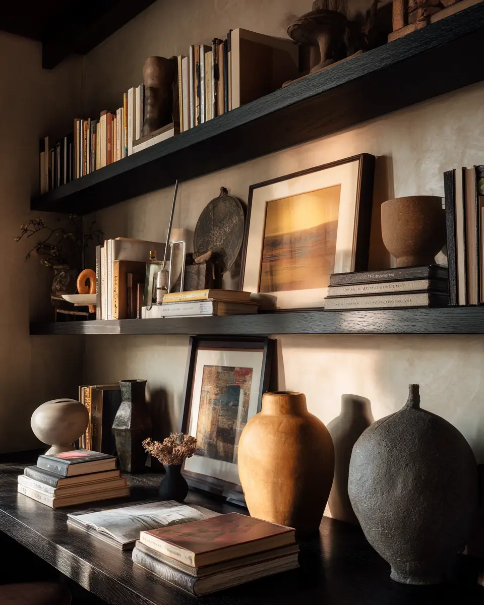 Warm Modern Home Office Decor Ideas