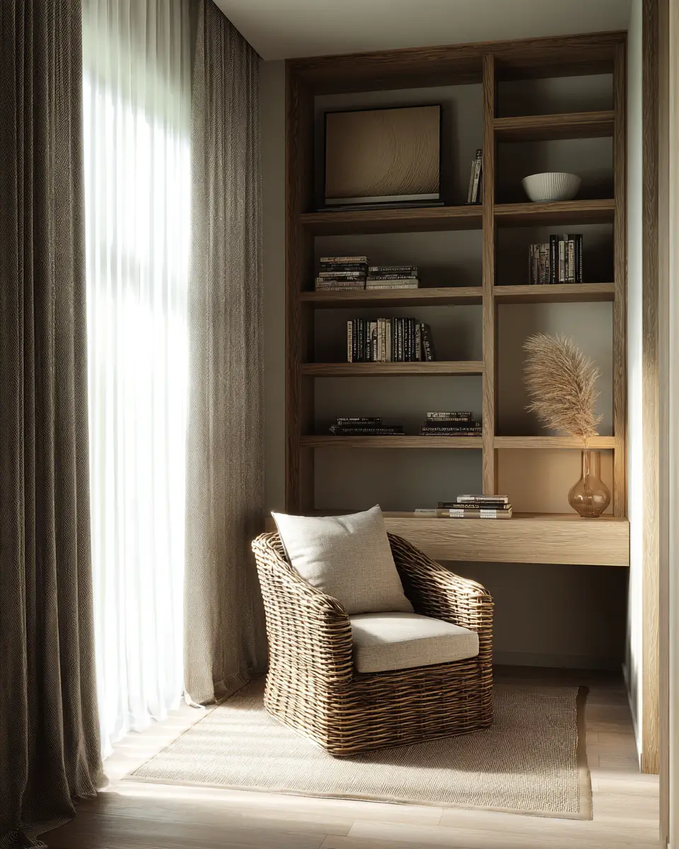 Warm Modern Home Office Decor Ideas