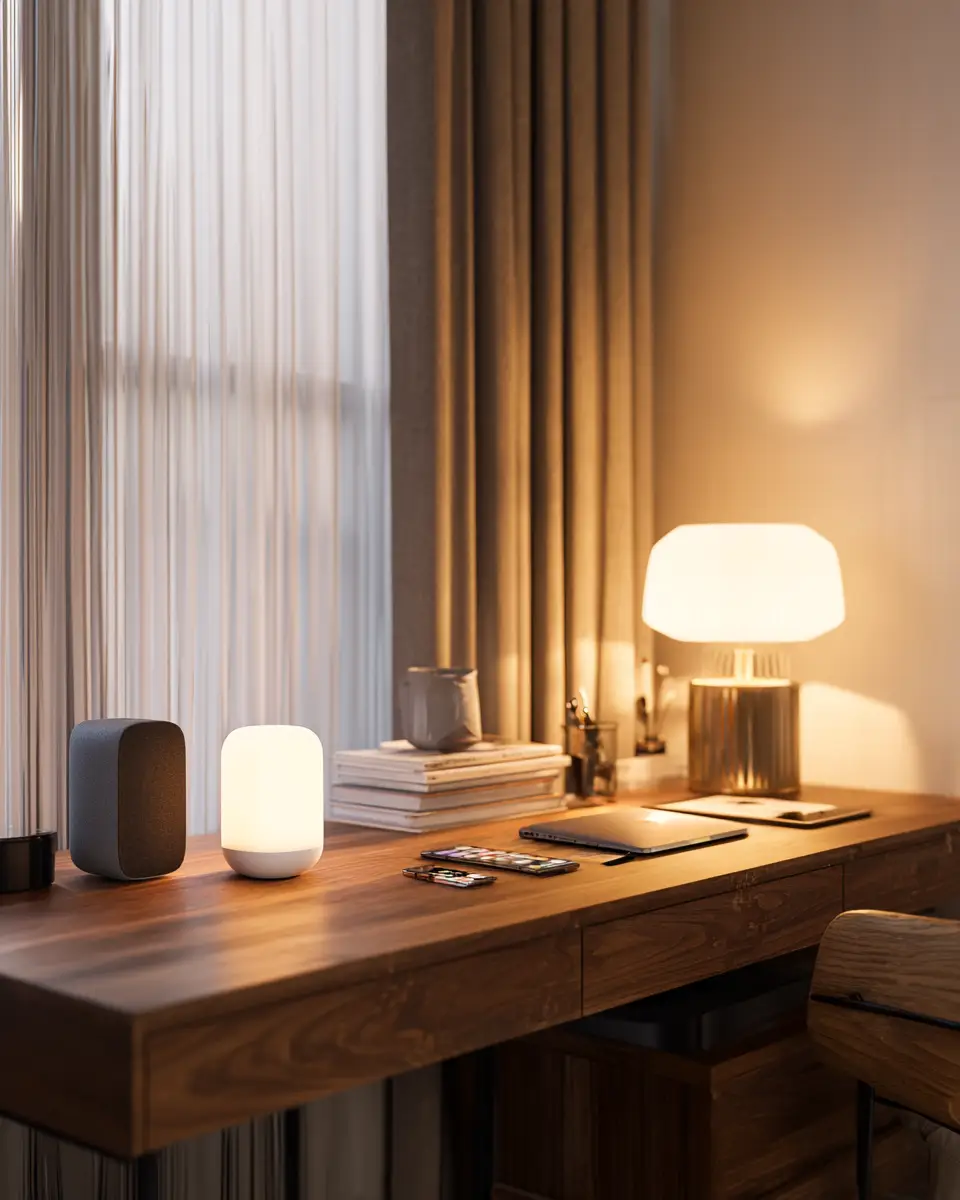 Warm Modern Home Office Decor Ideas