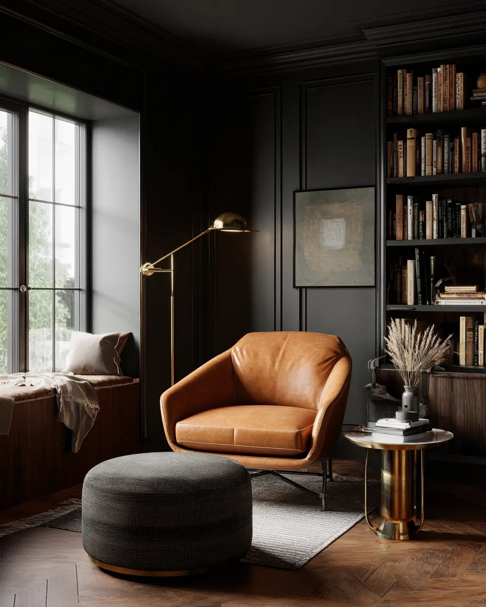 Warm Modern Home Office Decor Ideas